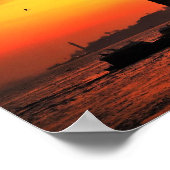 Maiden Tower .Istanbul Türkei Poster (Ecke)