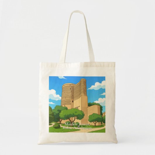 Maiden Tower - Tote Tasche (Vorne)