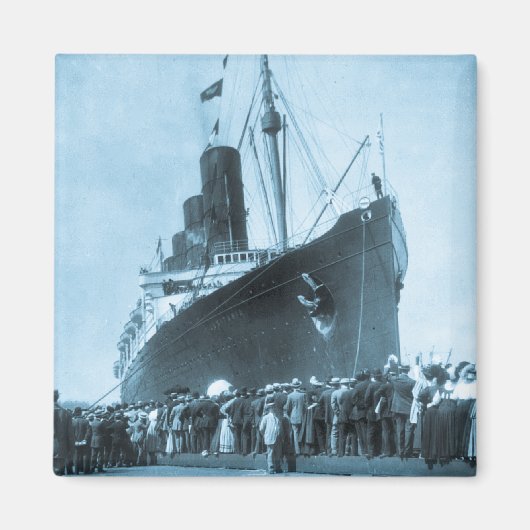 Maiden Voyage of RMS Lusitania, 13. September 1907 Magnet (Vorne)