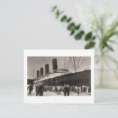 Maiden Voyage of RMS Lusitania, 13. September 1907 Postkarte (Stehend Vorderseite)