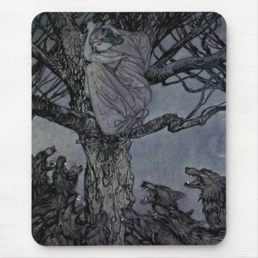 Maiden & Wolves Mousepad (Vorne)