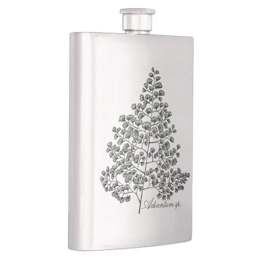 Maidenhair Farn Flachmann (Rechts)