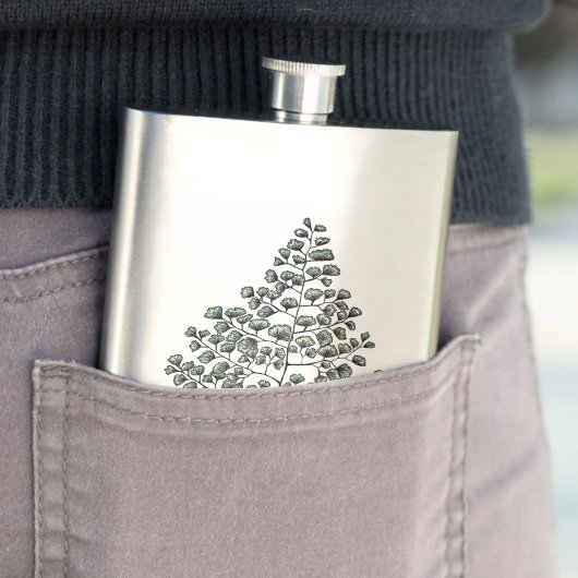 Maidenhair Farn Flachmann (Beispiel)