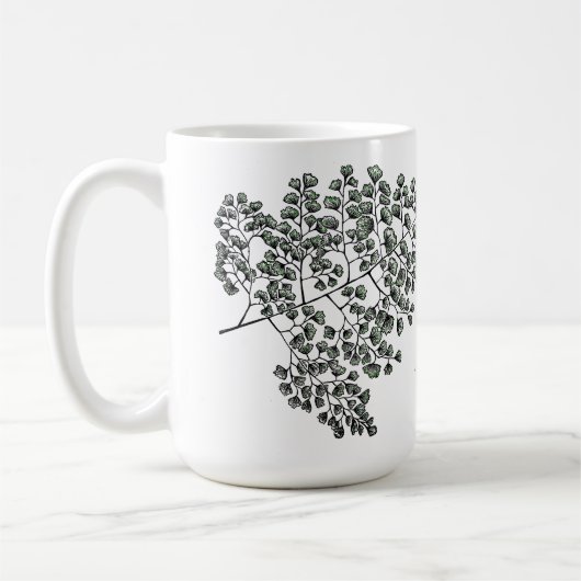 Maidenhair Farn Kaffeetasse (Links)