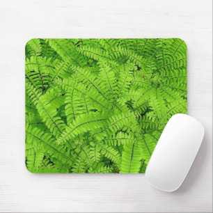 MAIDENHAIR FERN/SPIELER VON FERN-BLÄTTER/SCHWIMMBA MOUSEPAD