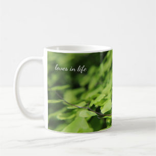 Maiden's Hair Fern Nah-up Kaffeetasse