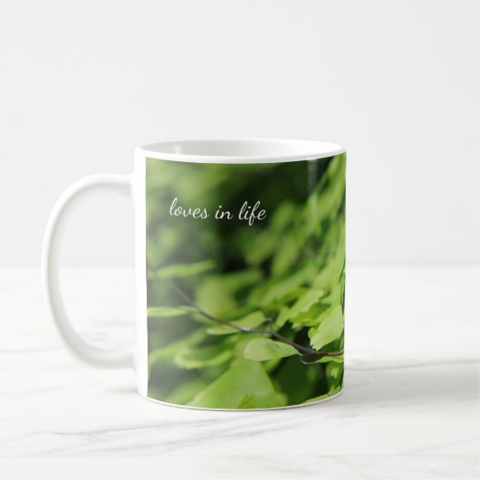 Maiden's Hair Fern Nah-up Kaffeetasse (Links)