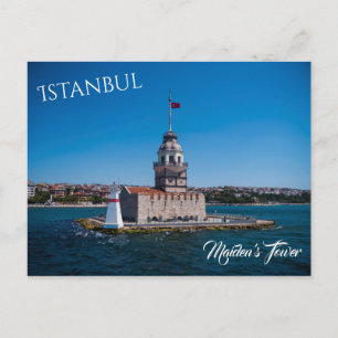 Maidens Turm in Istanbul Postkarte