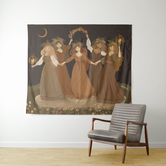 Maidens Wandteppich (Beispiel (Horizontal))