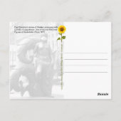 Maidin mit Gesichtsmaske - NYC H Postkarte (Rückseite)