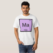 Maienname Chemistry Element Periodic Table T-Shirt (Vorne ganz)