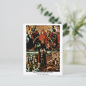 Maiestas Domini mit Erzengel von Hans Memling Postkarte (Stehend Vorderseite)