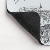 Maifeiertag, 1907 mousepad (Ecke)