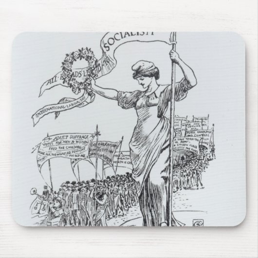Maifeiertag, 1907 mousepad (Vorne)