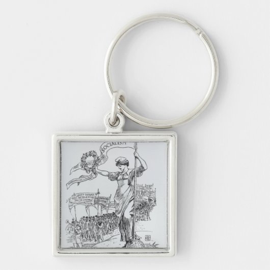 Maifeiertag, 1907 schlüsselanhänger (Vorne)