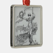 Maifeiertag, 1907 silbernes ornament (Rechts)