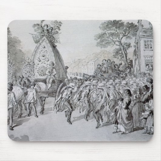 Maifeiertag bei Bowdon, Cheshire Mousepad (Vorne)