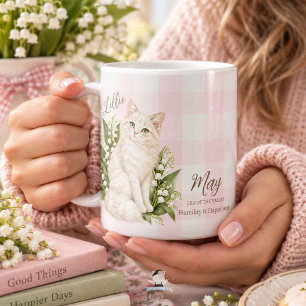 Maigeburtsblume Maiglöckchen Katzenbrautjungfer Kaffeetasse