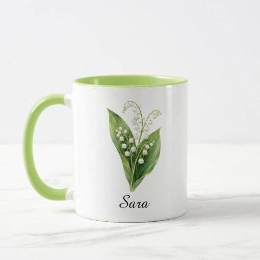 Maigeburtsblume Maiglöckchen-Tasse Tasse (Links)