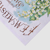 Maiglöckchen-Antiken-Druck-Seidenpapier Seidenpapier (Ausschnitt)