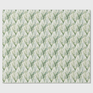Maiglöckchen-Aquarell-Geschenkpapier Geschenkpapier