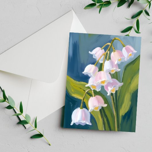 Maiglöckchen | Blumen Aquarellkarte