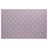 Maiglöckchen-BlumenTupfen auf Malvenfarbe Stoff (Fat Quarter (45,7 x 55,9 cm))