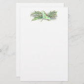 Maiglöckchen-Briefpapier Briefpapier (Vorne/Hinten)