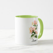Maiglöckchen Geburtstagsgeschenk Tasse (VorderseiteRechts)