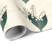 Maiglöckchen Geschenkpapier (Rolleneckpunkt)