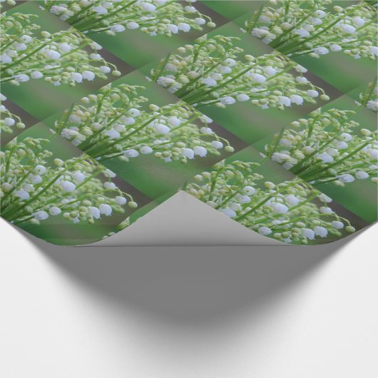 Maiglöckchen Geschenkpapier (Ecke)