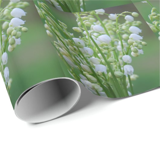 Maiglöckchen Geschenkpapier (Rolleneckpunkt)