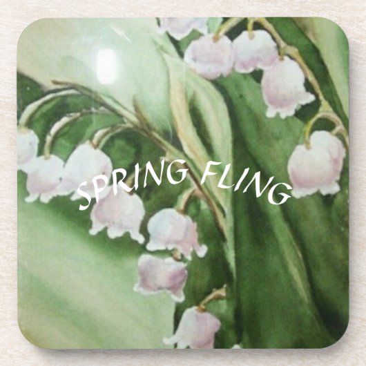 MAIGLÖCKCHEN GETRÄNKEUNTERSETZER (Vorderseite)