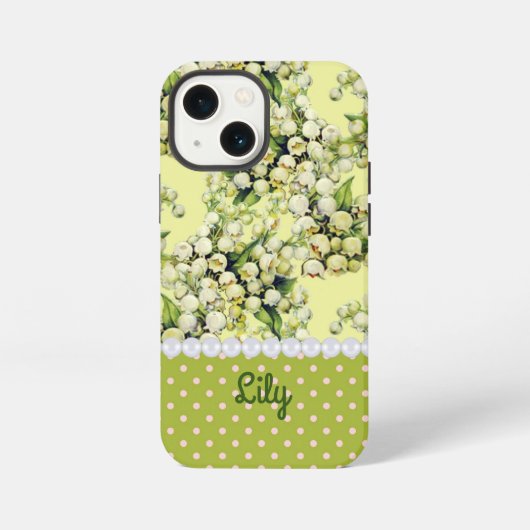 Maiglöckchen iPhone Hülle (Rückseite)