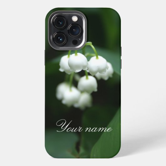 Maiglöckchen iPhone Hülle (Rückseite)