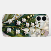 Maiglöckchen iPhone-Hülle Elegantes Botanisches Mo Case-Mate iPhone Hülle (Rückseite (Horizontal))