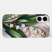 Maiglöckchen iPhone-Hülle im Stil von Buntglas Case-Mate iPhone Hülle (Rückseite (Horizontal))