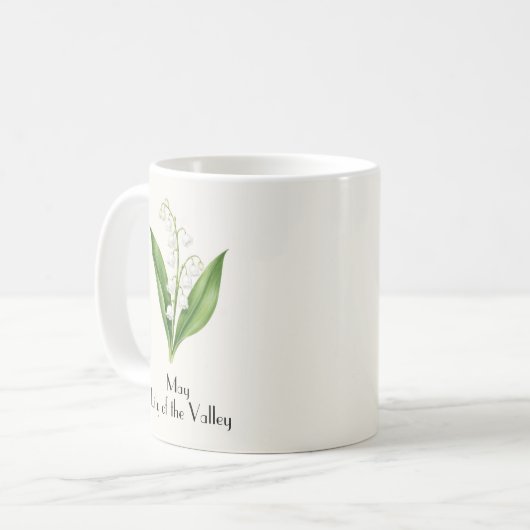 Maiglöckchen Kaffeetasse (Vorderseite Links)