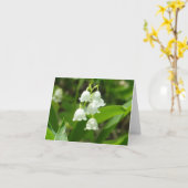 Maiglöckchen Karte (Gelbe Blume)