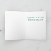 Maiglöckchen können Geburtstags-Karte Karte (Innenseite)