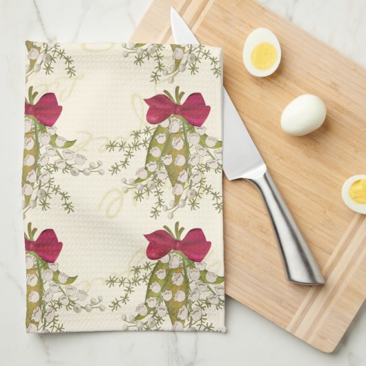 Maiglöckchen Küchentuch (Viertel Falte)