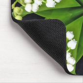 Maiglöckchen-Mandala Mousepad (Ecke)