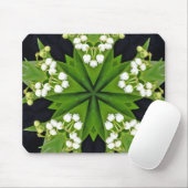 Maiglöckchen-Mandala Mousepad (Mit Mouse)