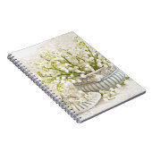 Maiglöckchen Notizblock (Rechte Seite)