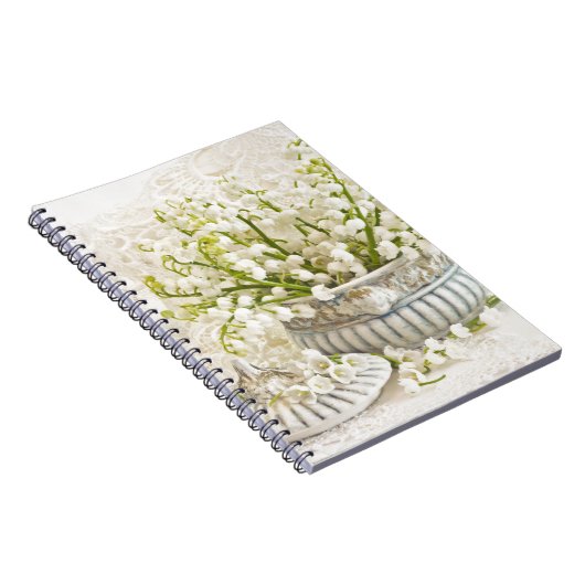 Maiglöckchen Notizblock (Rechte Seite)