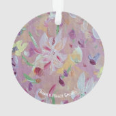 Maiglöckchen-Ornament Ornament (Rückseite)