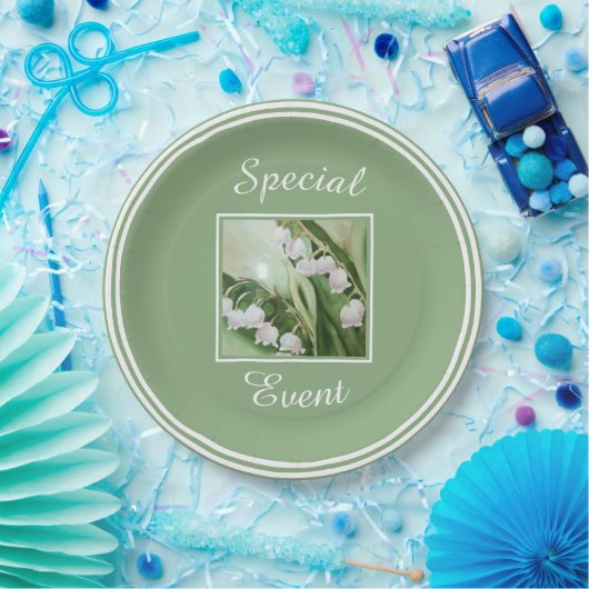 Maiglöckchen Pappteller (Party)