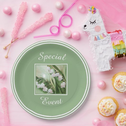 Maiglöckchen Pappteller (Party)