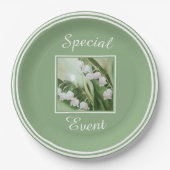 Maiglöckchen Pappteller (Vorderseite)