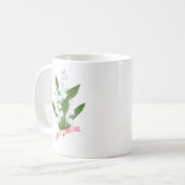 Maiglöckchen, Retro Kaffeetasse (Vorderseite Links)